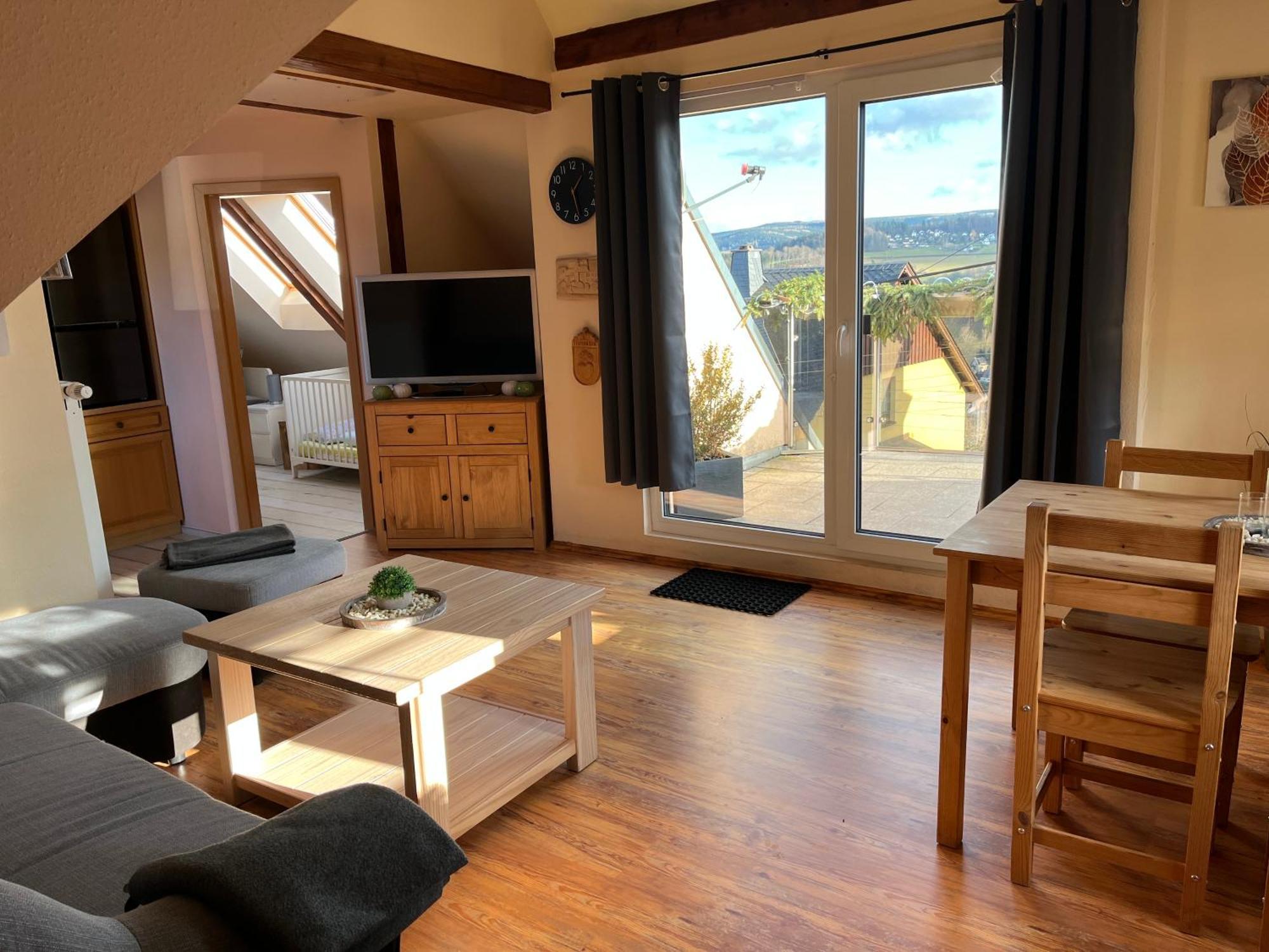 Ferienwohnung Baumann Schwarzenberg  Buitenkant foto